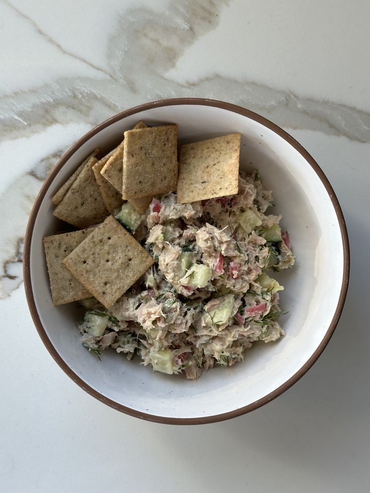 Lemon-Pepper Tuna Pasta Salad